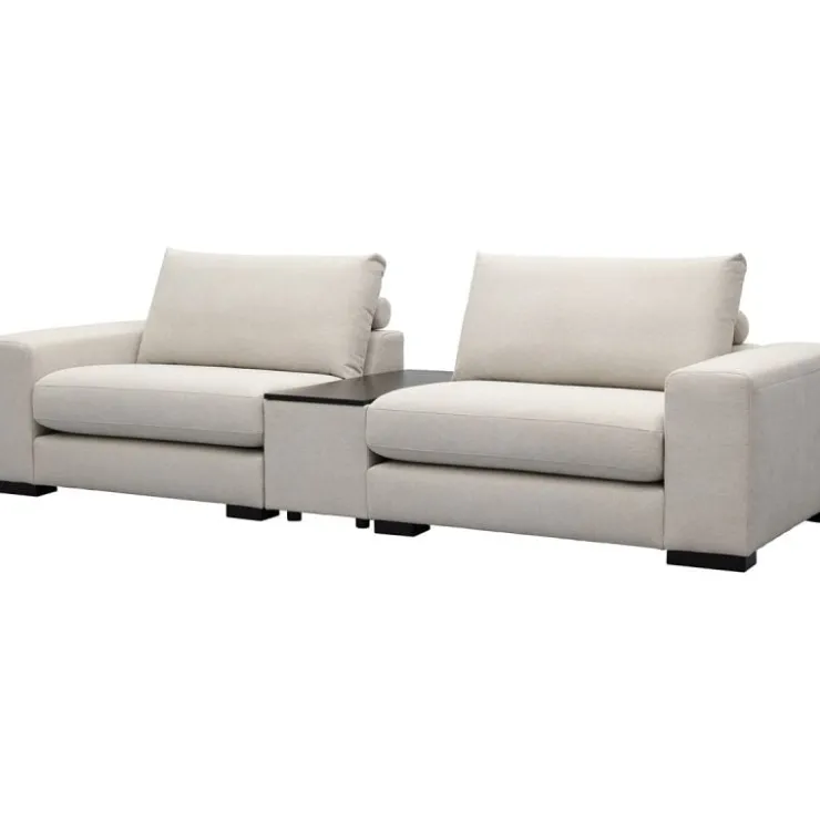 Trendhopper Bank Malta met brede arm^ Zelf Bank Samenstellen