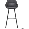 Trendhopper Barstoel Lizz 80cm Bull Antraciet^ Barkrukken