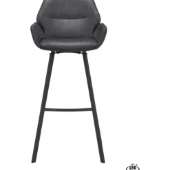 Trendhopper Barstoel Lizz 80cm Bull Antraciet^ Barkrukken