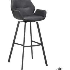 Trendhopper Barstoel Lizz 80cm Bull Antraciet^ Barkrukken