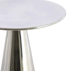 Trendhopper Bijzettafel Leova Nikkel 35X45 Cm^ Salontafels|Bijzettafels