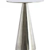 Trendhopper Bijzettafel Leova Nikkel 39X51 Cm^ Salontafels|Bijzettafels