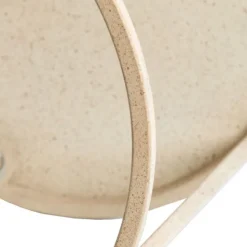 Trendhopper Bijzettafel Sadar Set van 2 Zand 50X40+52X46 CM^ Salontafels|Bijzettafels