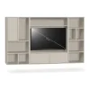 Trendhopper Cinewall Welland Ivory^ Tv-Meubels