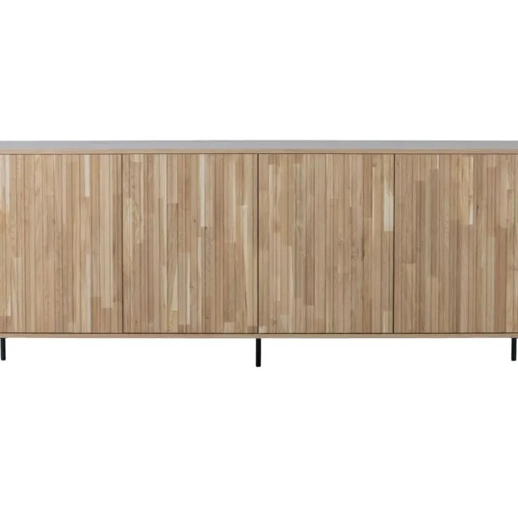 Trendhopper Dressoir Gravure New Eiken Blanke lak^ Dressoirs