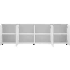 Trendhopper Dressoir Moiano wit 200 cm^ Dressoirs