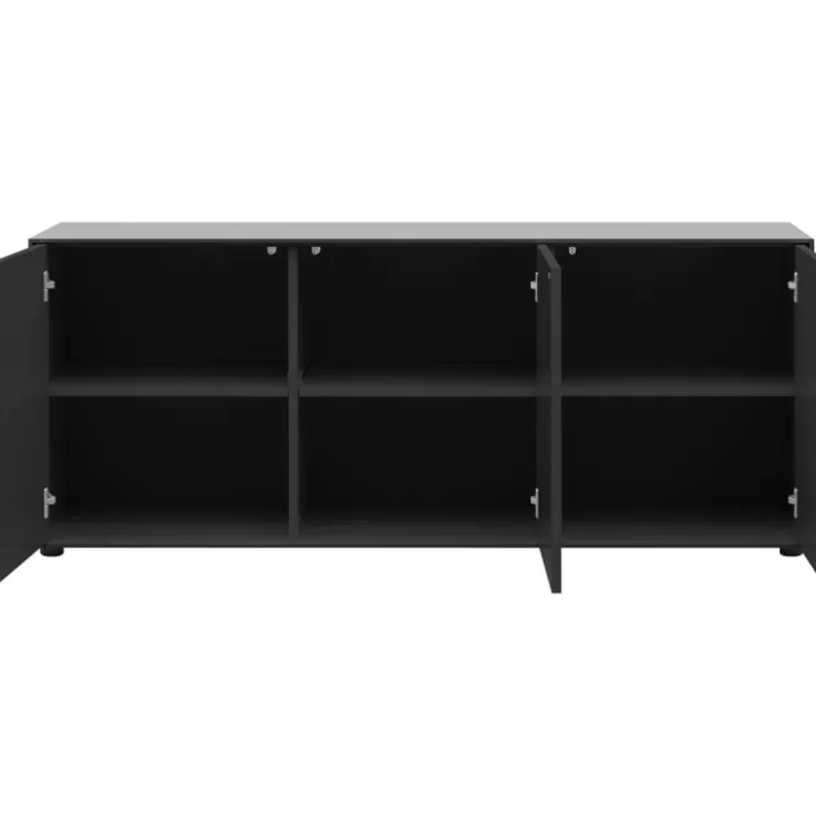 Trendhopper Dressoir Moiano zwart 150 cm^ Dressoirs