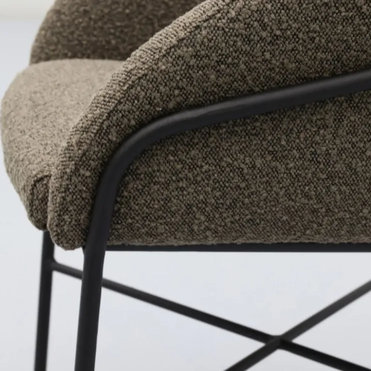Trendhopper Eetkamerstoel Alunda Mouse^ Eetkamerstoelen