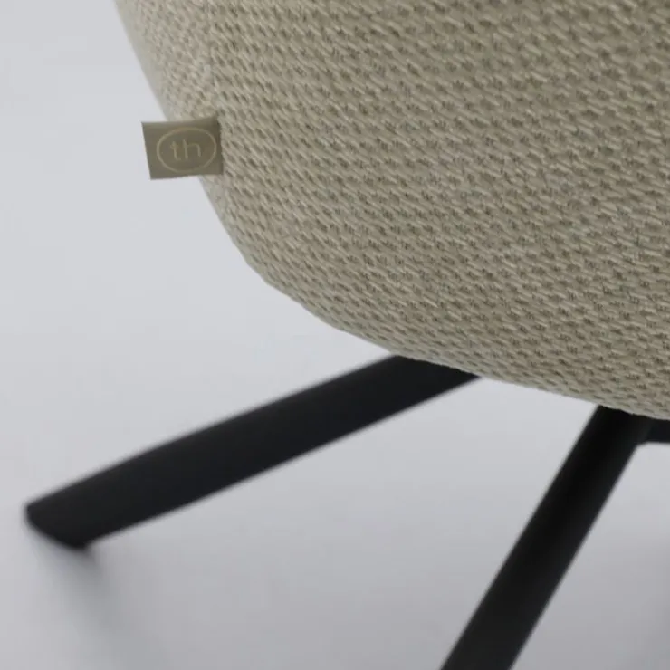 Trendhopper Eetkamerstoel Avio Sand^ Eetkamerstoelen