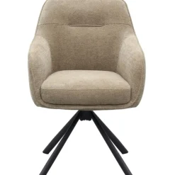 Trendhopper Eetkamerstoel Avio Taupe^ Eetkamerstoelen