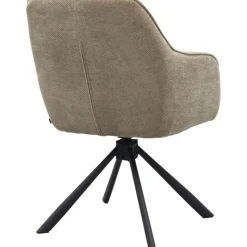 Trendhopper Eetkamerstoel Avio Taupe^ Eetkamerstoelen
