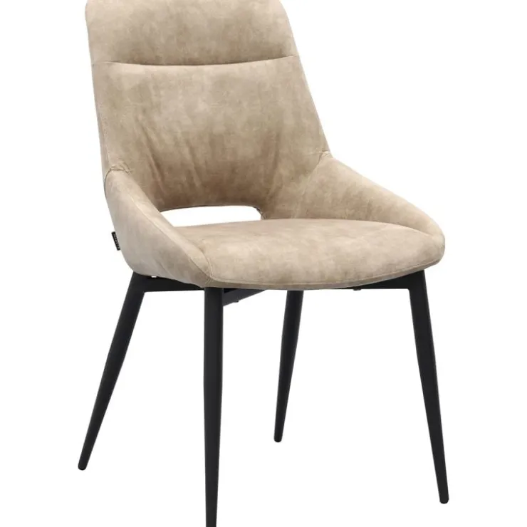 Trendhopper Eetkamerstoel Celia Sand^ Eetkamerstoelen