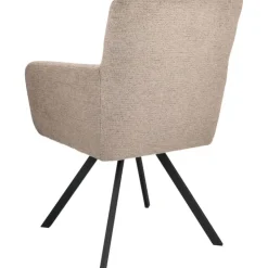Trendhopper Eetkamerstoel Kaira Liver^ Eetkamerstoelen