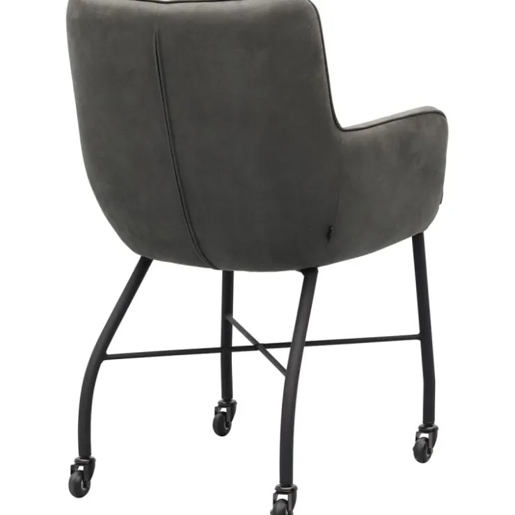 Trendhopper Eetkamerstoel Mae Antraciet^ Eetkamerstoelen