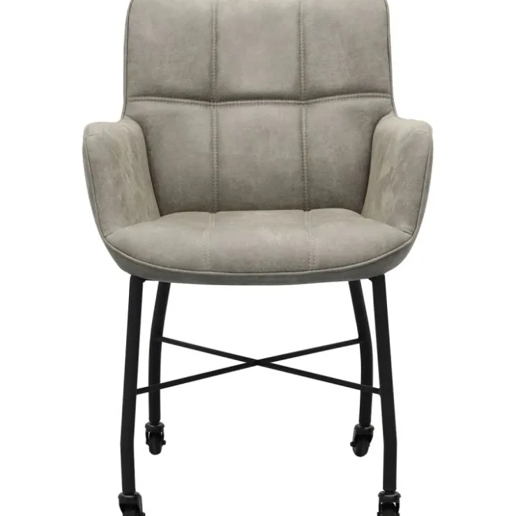 Trendhopper Eetkamerstoel Mae Grijs^ Eetkamerstoelen