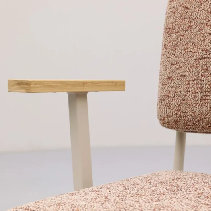 Trendhopper Eetkamerstoel Molly met arm^ Eetkamerstoelen