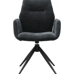 Trendhopper Eetkamerstoel Pula Black^ Eetkamerstoelen