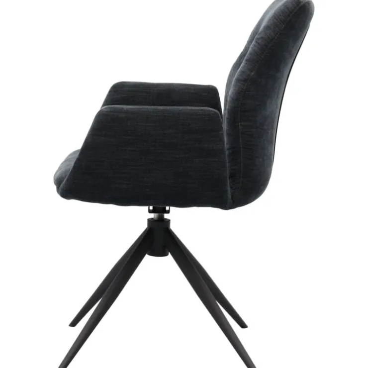 Trendhopper Eetkamerstoel Pula Black^ Eetkamerstoelen