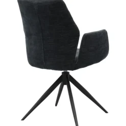 Trendhopper Eetkamerstoel Pula Black^ Eetkamerstoelen