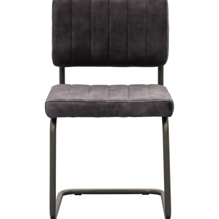 Trendhopper Eetkamerstoel Quilly Anthracite^ Eetkamerstoelen
