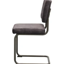 Trendhopper Eetkamerstoel Quilly Anthracite^ Eetkamerstoelen