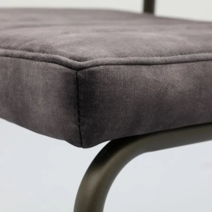 Trendhopper Eetkamerstoel Quilly Anthracite^ Eetkamerstoelen