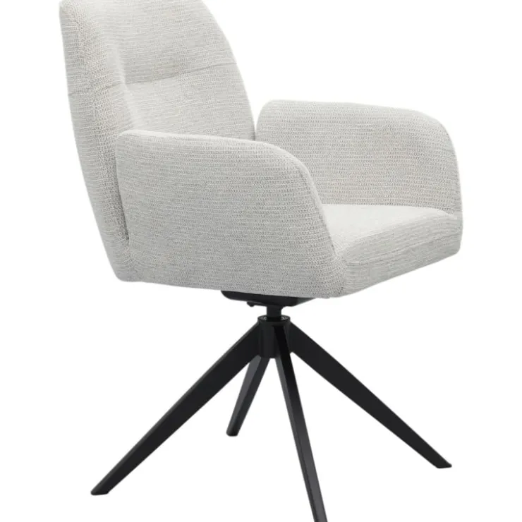 Trendhopper Eetkamerstoel Rodi Lichtgrijs^ Eetkamerstoelen