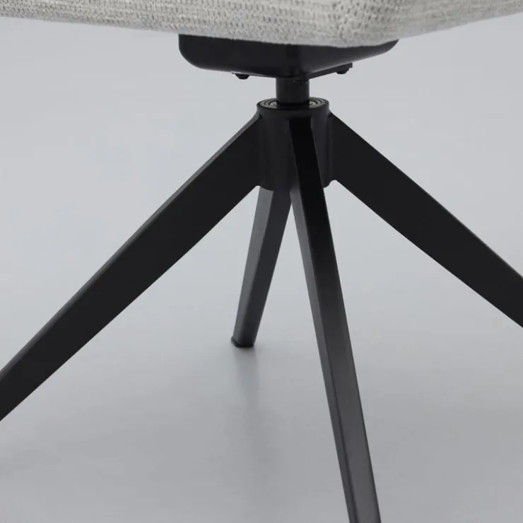 Trendhopper Eetkamerstoel Rodi Lichtgrijs^ Eetkamerstoelen