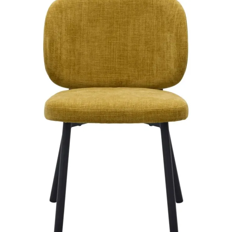 Trendhopper Eetkamerstoel Udine Mustard^ Eetkamerstoelen