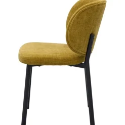 Trendhopper Eetkamerstoel Udine Mustard^ Eetkamerstoelen