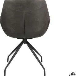 Trendhopper Eetkamerstoel Vieve Bull Antraciet^ Eetkamerstoelen