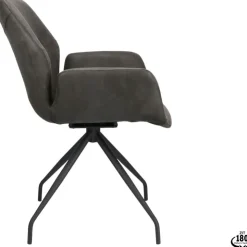 Trendhopper Eetkamerstoel Vieve Bull Antraciet^ Eetkamerstoelen
