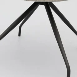 Trendhopper Eetkamerstoel Vieve stof Taupe^ Eetkamerstoelen