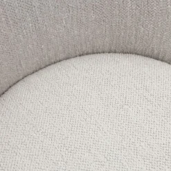Trendhopper Eetkamerstoel Vogue Gear Natural met chromen poten^ Eetkamerstoelen