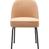 Trendhopper Eetkamerstoel Vogue Gear Powder met zwarte poten^ Eetkamerstoelen