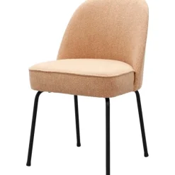 Trendhopper Eetkamerstoel Vogue Gear Powder met zwarte poten^ Eetkamerstoelen