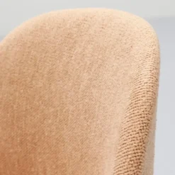 Trendhopper Eetkamerstoel Vogue Gear Powder met zwarte poten^ Eetkamerstoelen