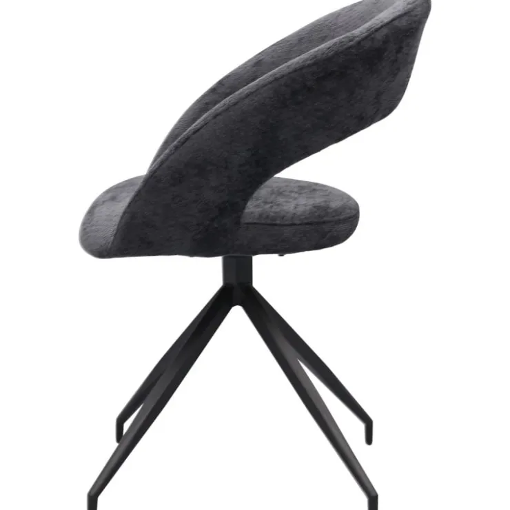 Trendhopper Eetkamerstoel Yuna Movie Anthracite^ Eetkamerstoelen