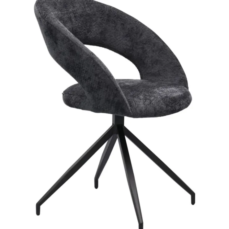 Trendhopper Eetkamerstoel Yuna Movie Anthracite^ Eetkamerstoelen