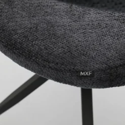 Trendhopper Eetkamerstoel Yuna Movie Anthracite^ Eetkamerstoelen