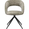 Trendhopper Eetkamerstoel Yuna Movie Taupe^ Eetkamerstoelen