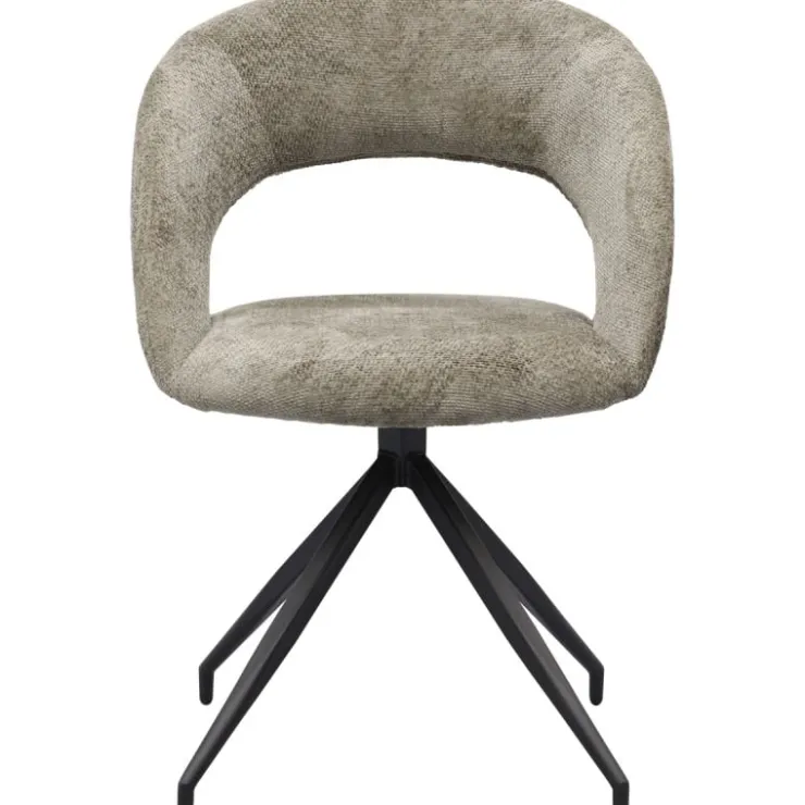 Trendhopper Eetkamerstoel Yuna Movie Taupe^ Eetkamerstoelen