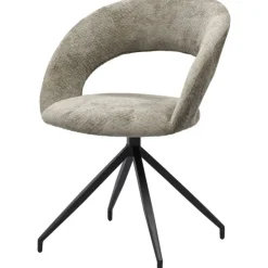 Trendhopper Eetkamerstoel Yuna Movie Taupe^ Eetkamerstoelen