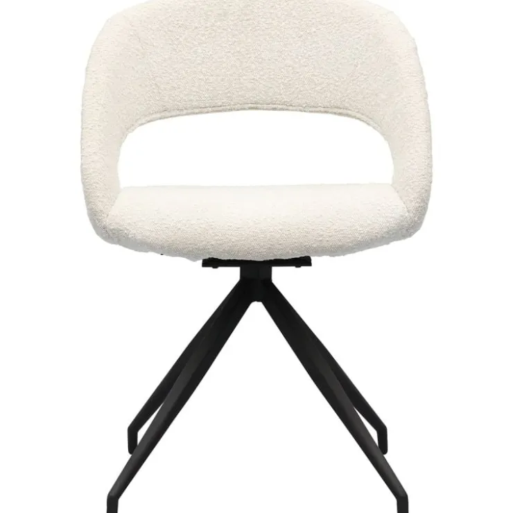 Trendhopper Eetkamerstoel Yuna Touch Pearl^ Eetkamerstoelen