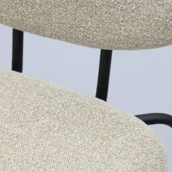 Trendhopper Eetkamerstoel Zelo Beige^ Eetkamerstoelen