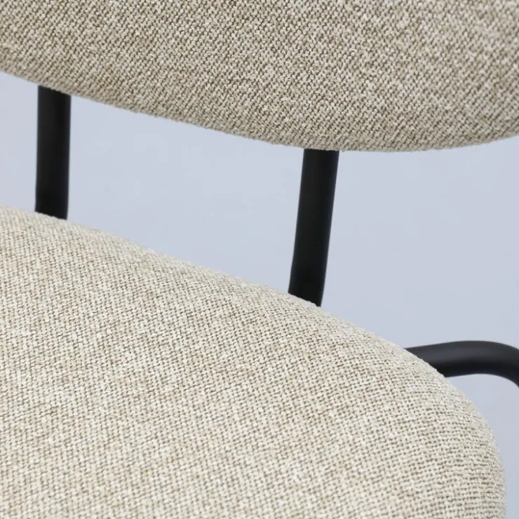 Trendhopper Eetkamerstoel Zelo Beige^ Eetkamerstoelen