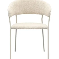 Trendhopper Eetkamerstoel Zeri met beige frame^ Eetkamerstoelen