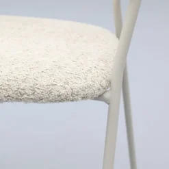 Trendhopper Eetkamerstoel Zeri met beige frame^ Eetkamerstoelen