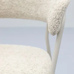 Trendhopper Eetkamerstoel Zeri met beige frame^ Eetkamerstoelen