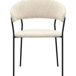 Trendhopper Eetkamerstoel Zeri met zwart frame^ Eetkamerstoelen
